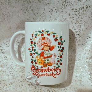 Strawberry Shortcake Ceramic Mug 15 oz Handmade